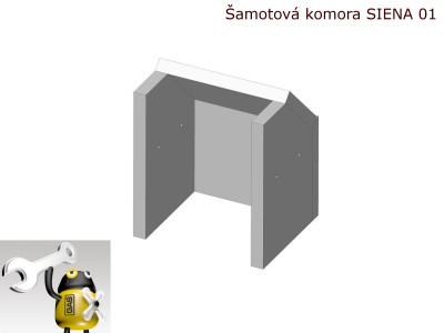 ROMOTOP šamotová komora SIENA 01